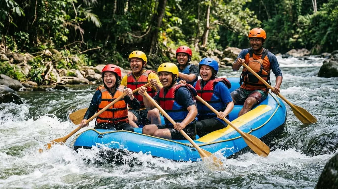 Paket Rafting untuk Rombongan & Keluarga Besar di Bogor